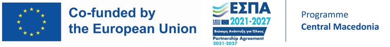 Co-funded by the European Union — ESPA 2021-2027 Partnership Agreement — Programme Central Macedonia